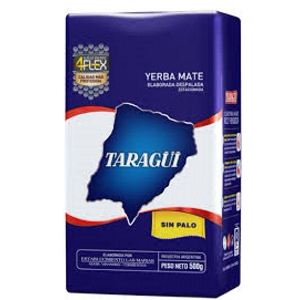 Yerba Mate Despalada TARAGUI - ( 1Kg 2.2 Lb) San Telmo Market, Argentine Grocery & Restaurant, We Ship All Over USA and CANADA