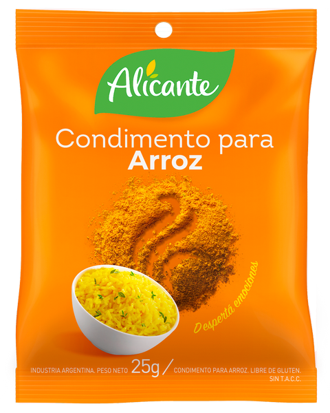 Condimento Arroz/ Spice Mix Alicante - ( 25 gr 0.88Oz) San Telmo Market, Argentine Grocery & Restaurant, We Ship All Over USA and CANADA