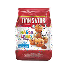 Magdalenas Don Satur Vainilla con DDL / Don Satur Vanilla Cupcakes with DDL ( 220 gr. - 7.76 Oz.)