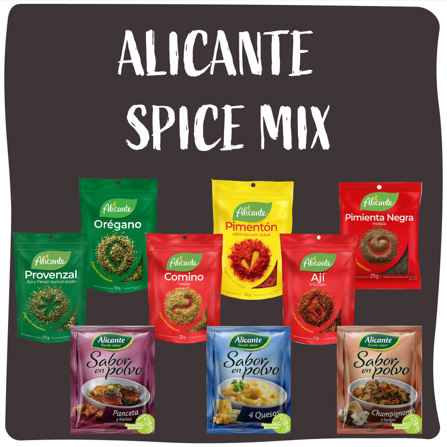 Alicante Spice Mix Bundle - FREE SHIPPING San Telmo Market, Argentine Grocery & Restaurant, We Ship All Over USA and CANADA