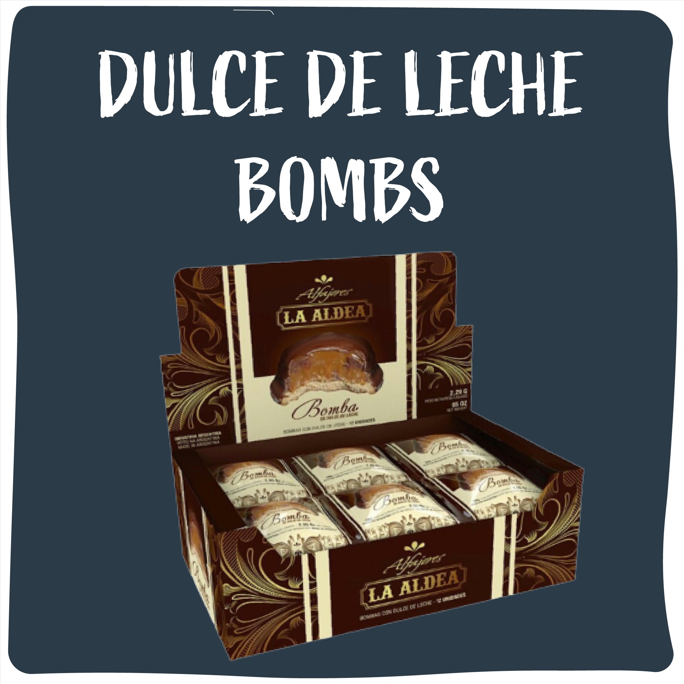 Dark Chocolate Dulce de Leche Bombs LA ALDEA - FREE SHIPPING