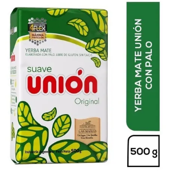 Yerba Mate UNION  Special Selection - ( 500 Gr 1.1 Lb) San Telmo Market, Argentine Grocery & Restaurant, We Ship All Over USA and CANADA